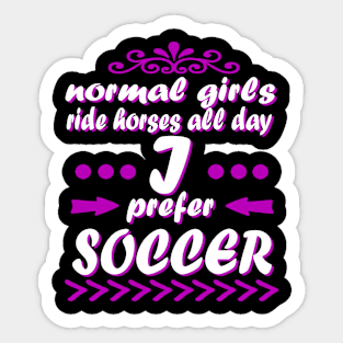 Soccer football player ball sport saying club Sticker